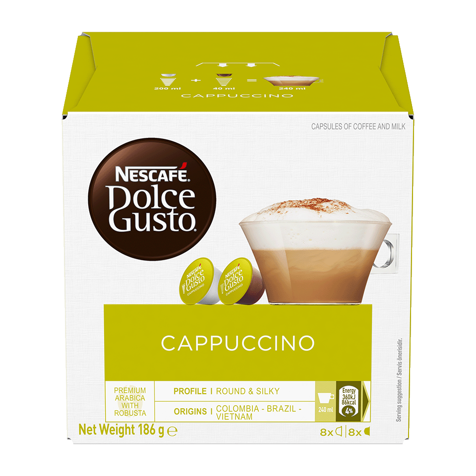 Dolce Gusto Cappuccino pods
