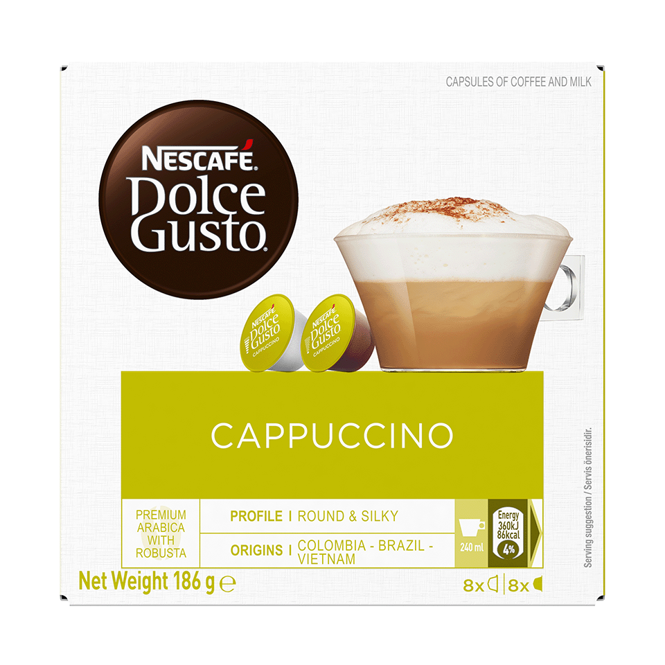 Dolce Gusto Cappuccino pods