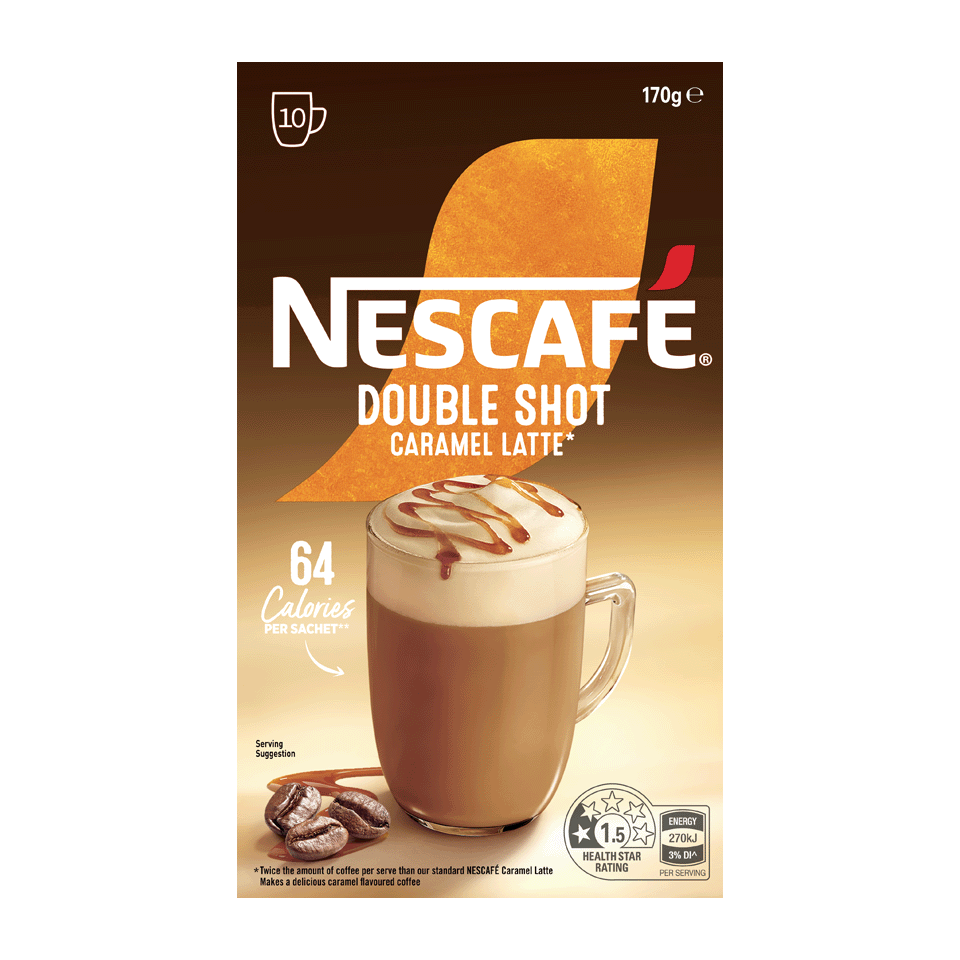Images of Nescafe Double Shot Caramel Latte