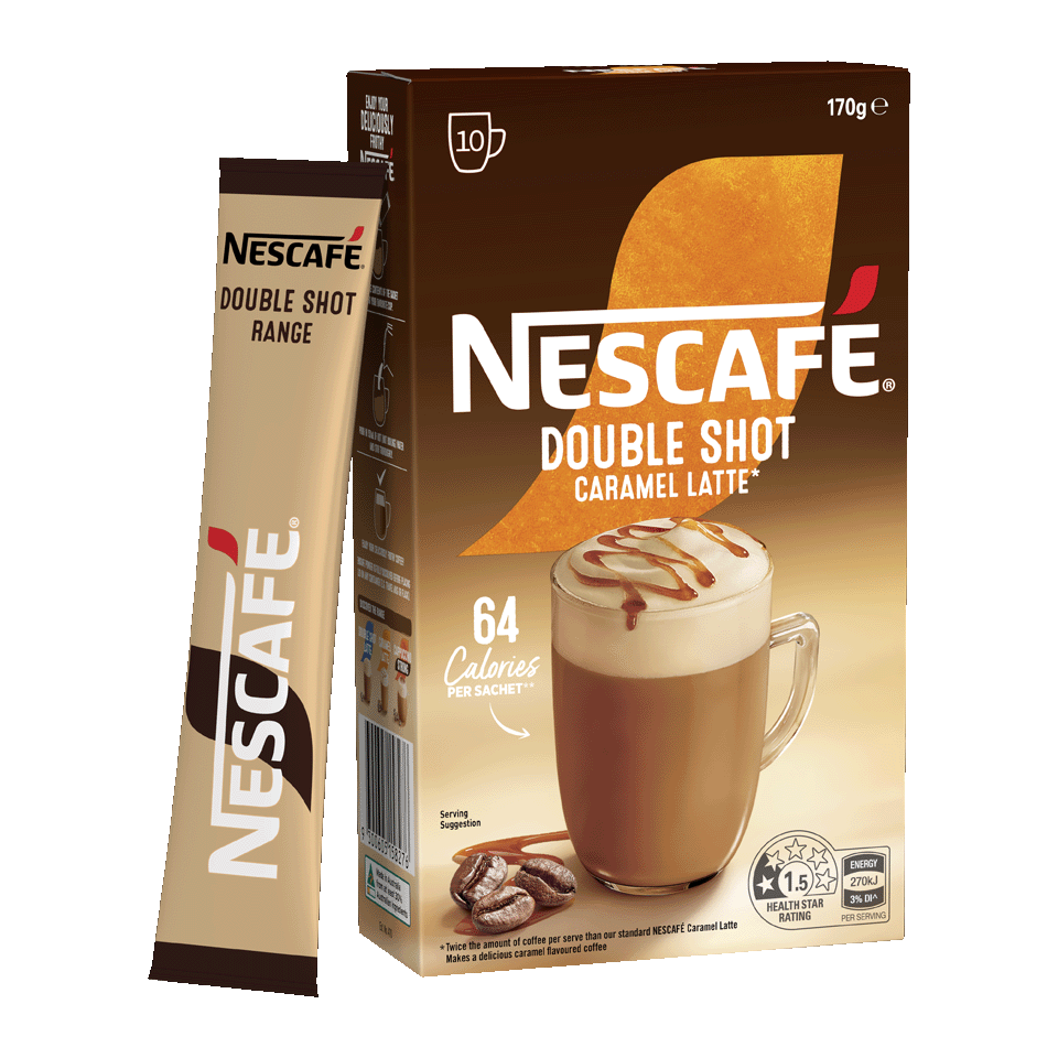 Images of Nescafe Double Shot Caramel Latte