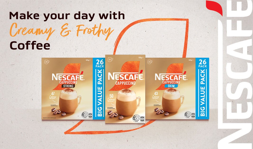 NESCAFÉ® Coffee Sachets Cappuccino