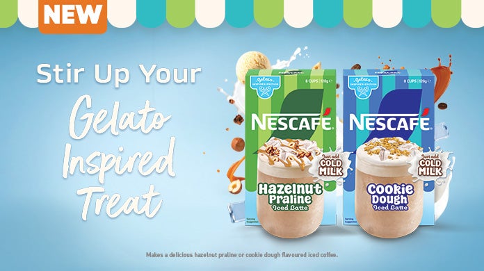 NESCAFÉ® Gelato Inspired Iced Latte Coffee Sachets