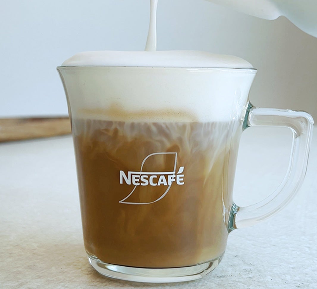 NESCAFÉ® Cappuccino in a glass cup