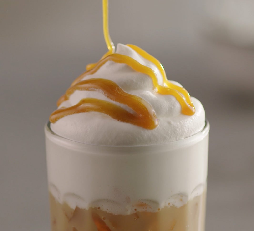 Caramel Iced Cappuccino