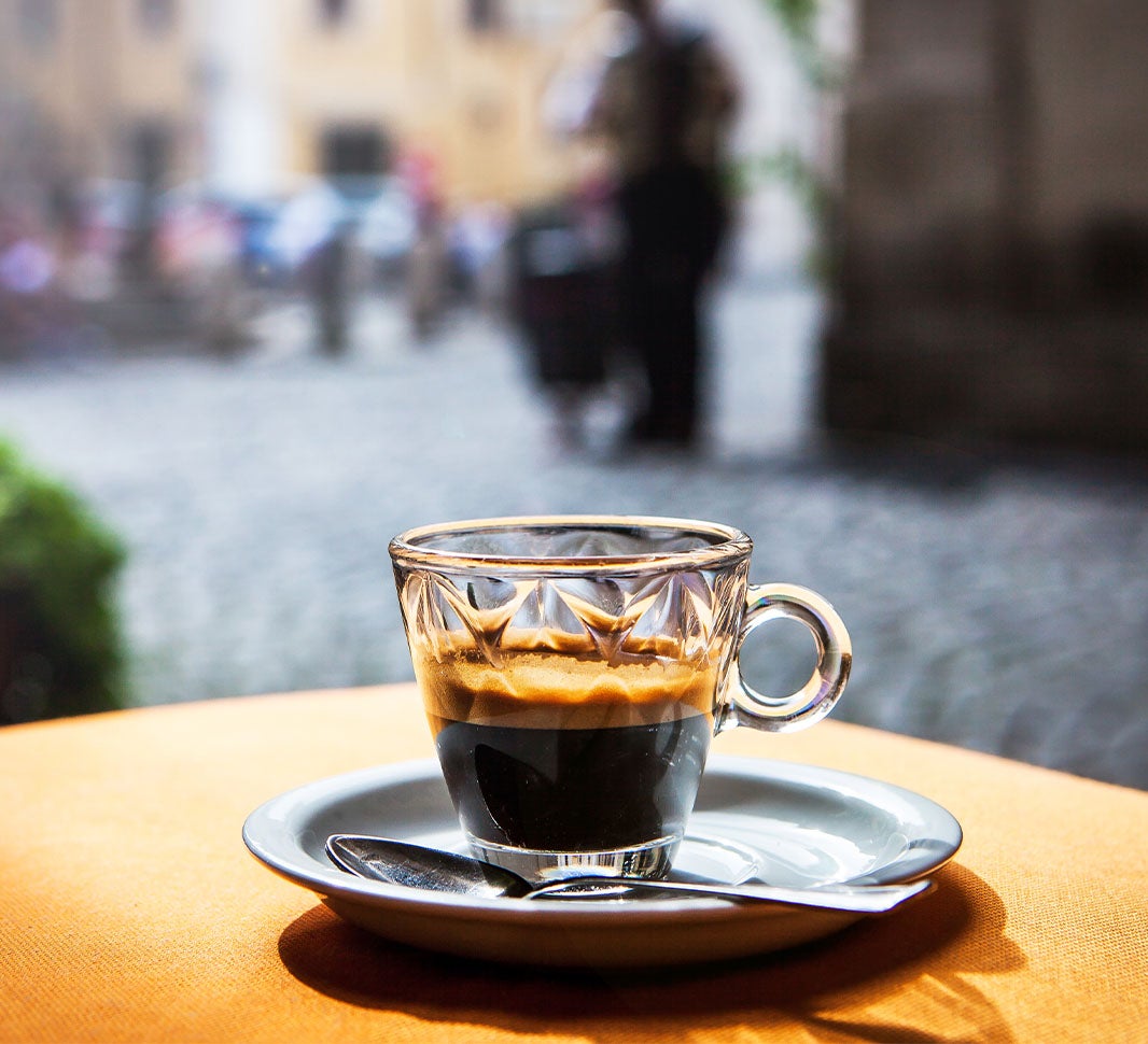 Espresso in a cup
