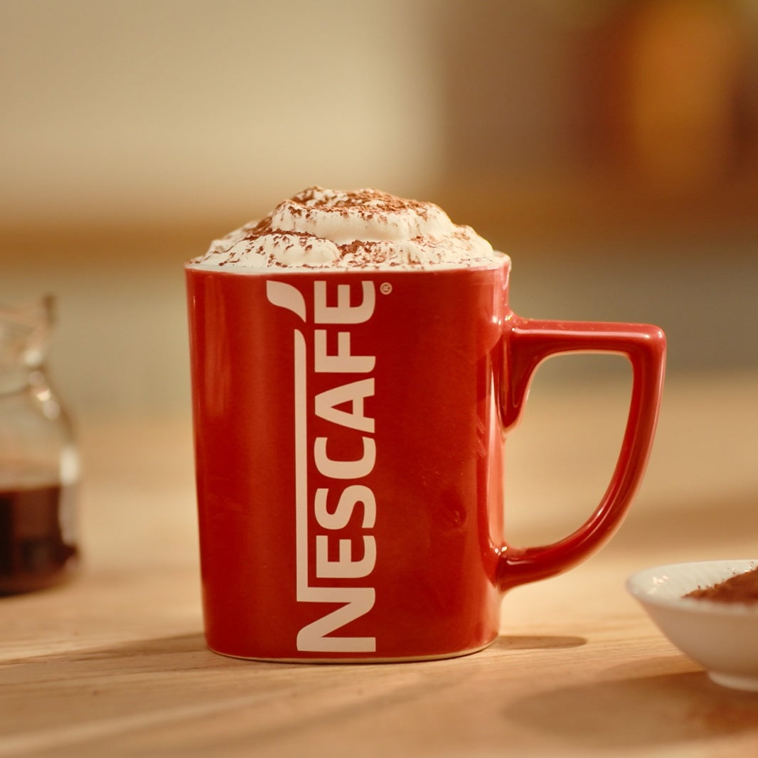 Enjoy your NESCAFÉ® Café Mocha!