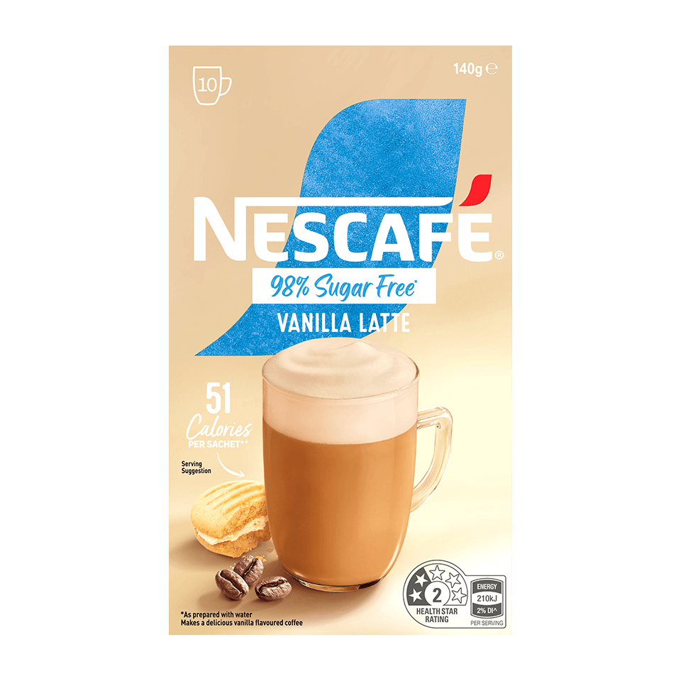 NESCAFÉ® Sugar Free Vanilla Latte Sachets