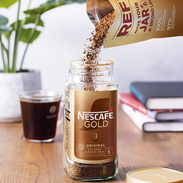 NESCAFÉ® recyclable or reusable packaging
