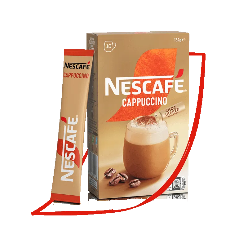    NESCAFÉ Sachets transitioning to 50% recycled plastic