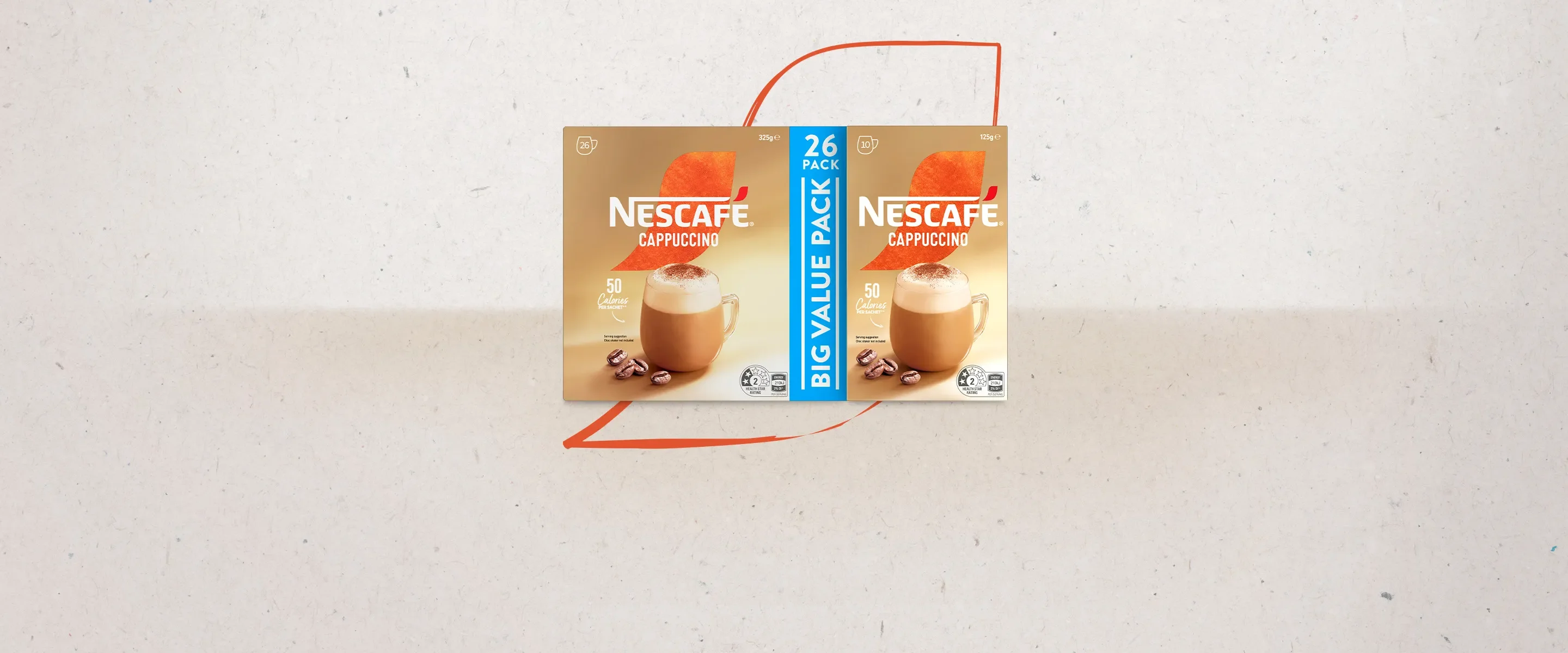 Changes to NESCAFÉ Cappuccino Choco Shaker