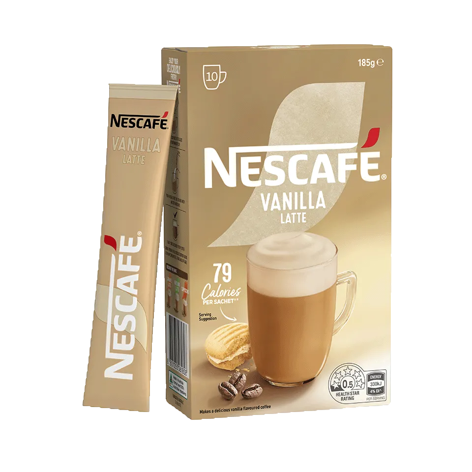 NESCAFÉ® Vanilla Latte sachets