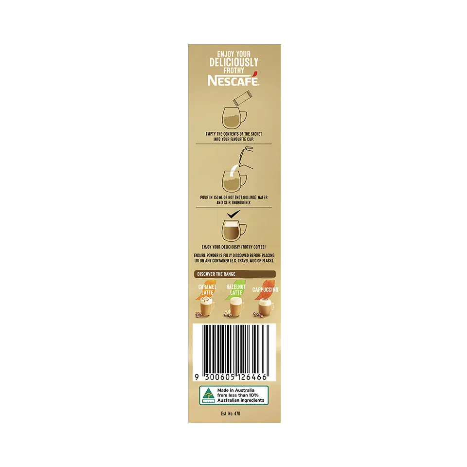 NESCAFÉ® Latte sachets
