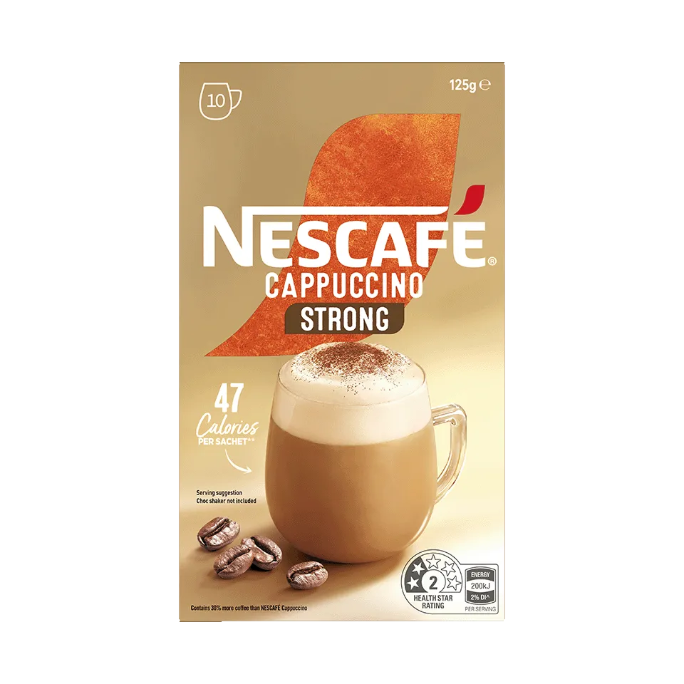 NESCAFÉ® Strong Cappuccino sachets