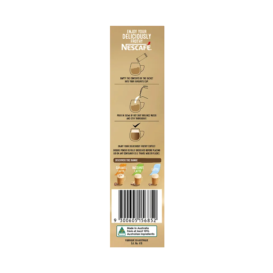 NESCAFÉ® Strong Cappuccino sachets