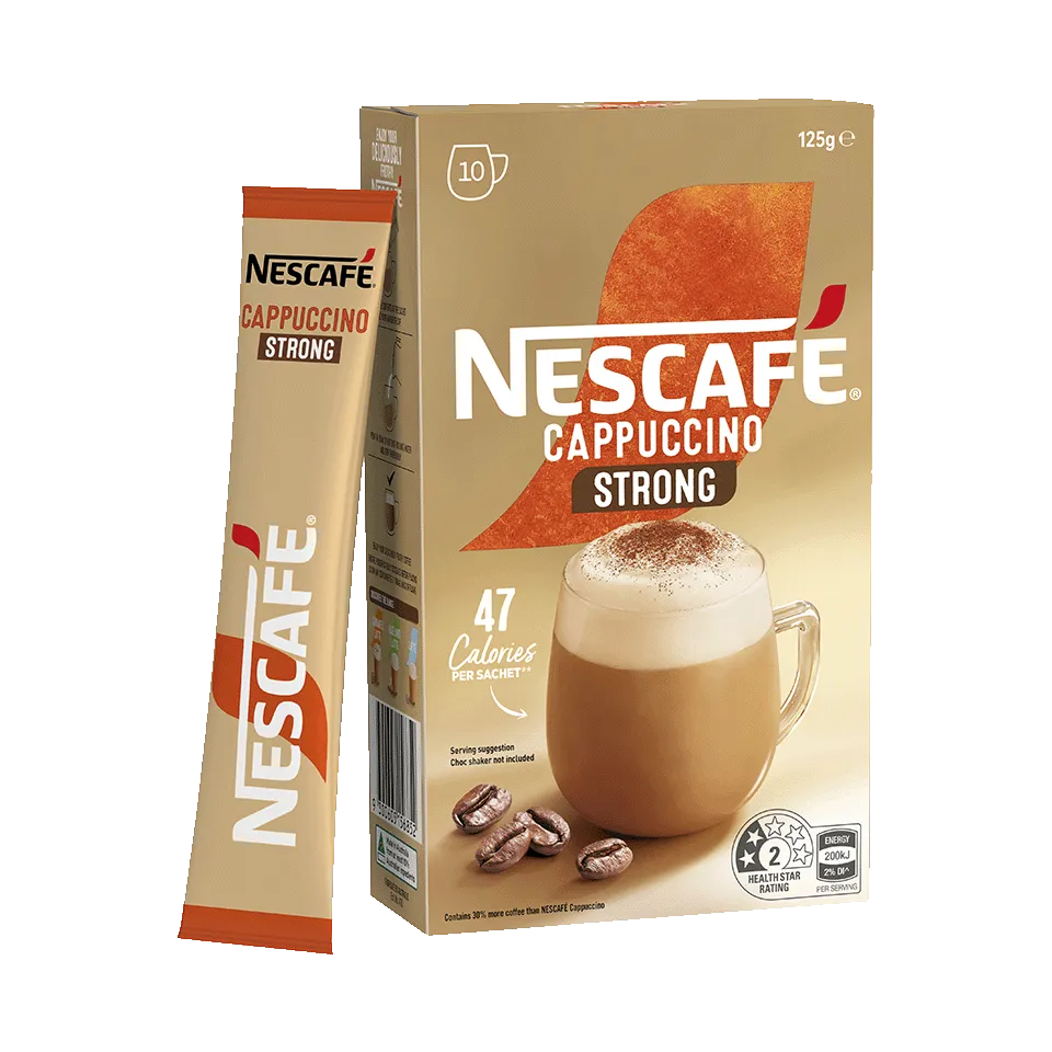 NESCAFÉ® Strong Cappuccino sachets