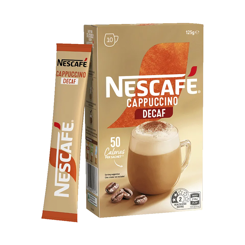 NESCAFÉ® Decaf Cappuccino sachets