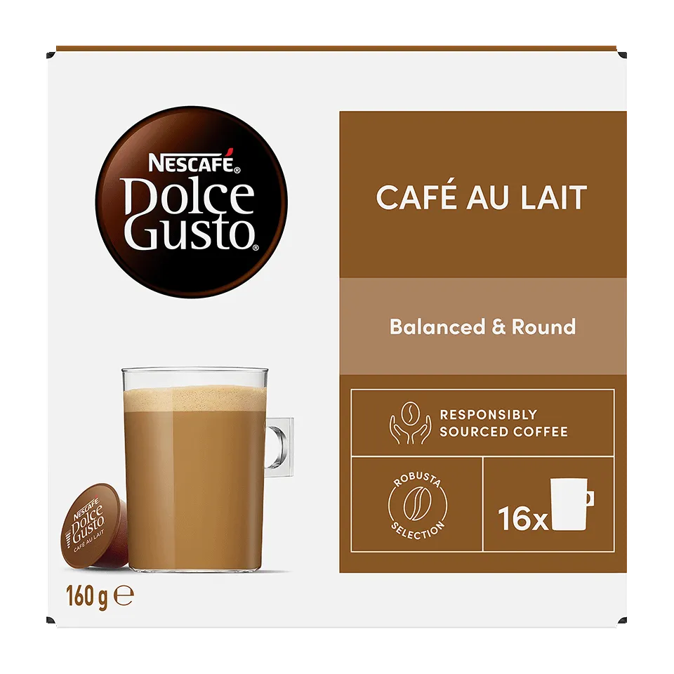 Dolce Gusto Café Au Lait pods