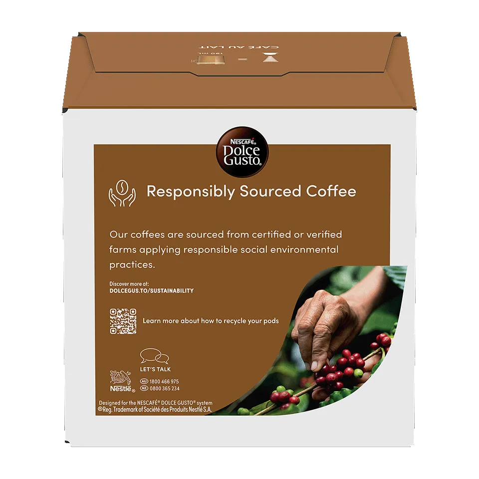 Dolce Gusto Café Au Lait pods