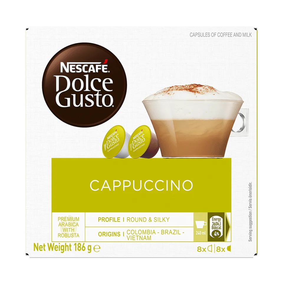 Dolce Gusto Cappuccino pods