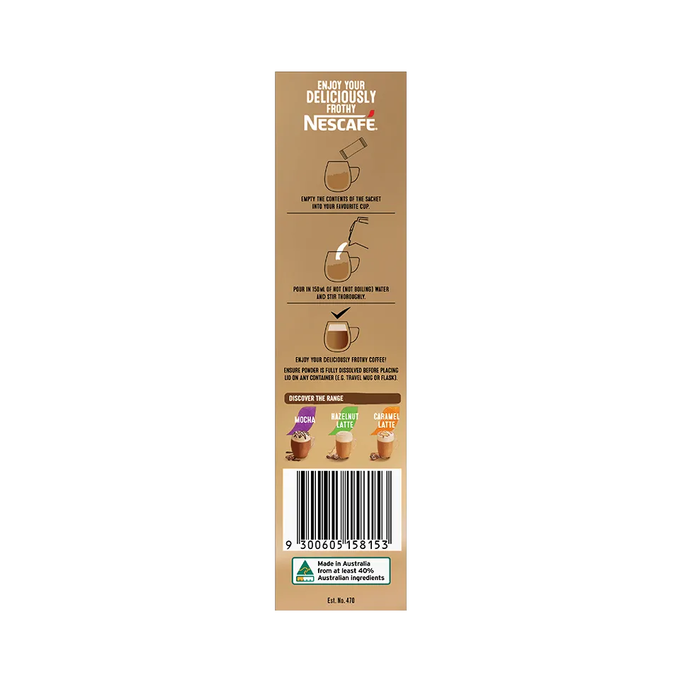 Images of Nescafe Velvety White Choc Mocha 