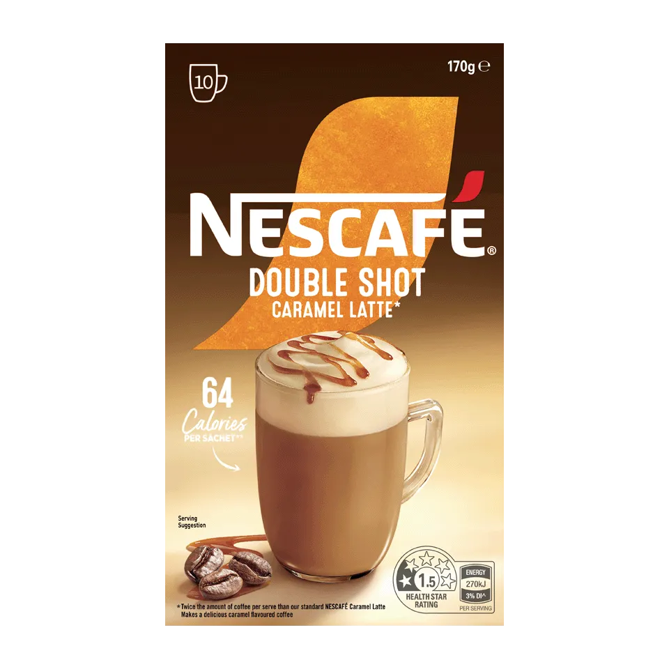 Images of Nescafe Double Shot Caramel Latte