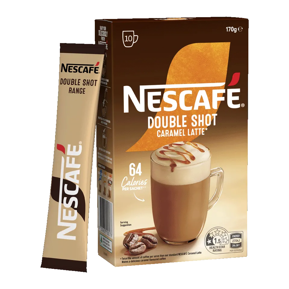 Images of Nescafe Double Shot Caramel Latte