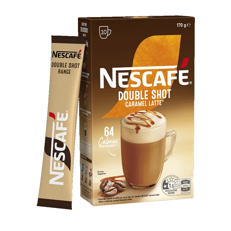 Double Shot Caramel Latte