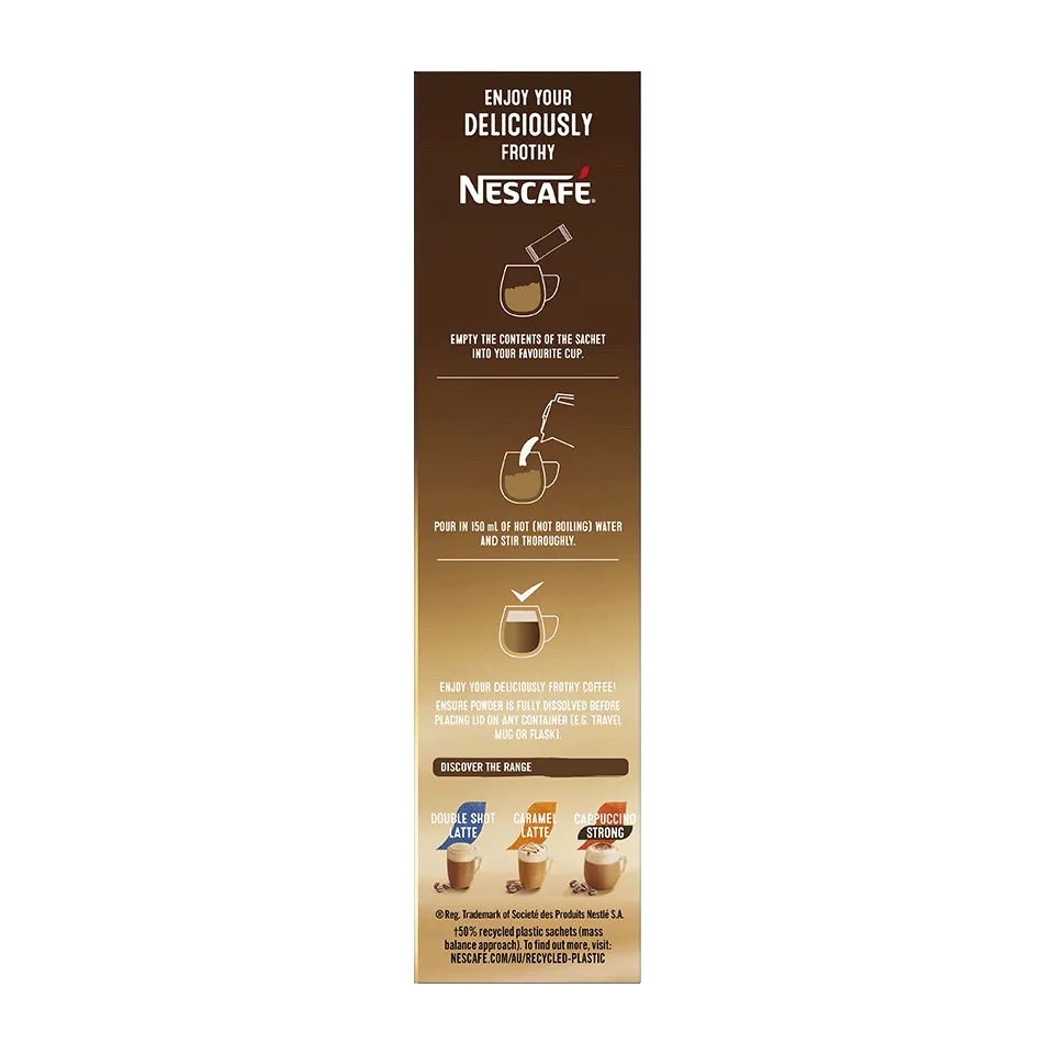 Double Shot Caramel Latte