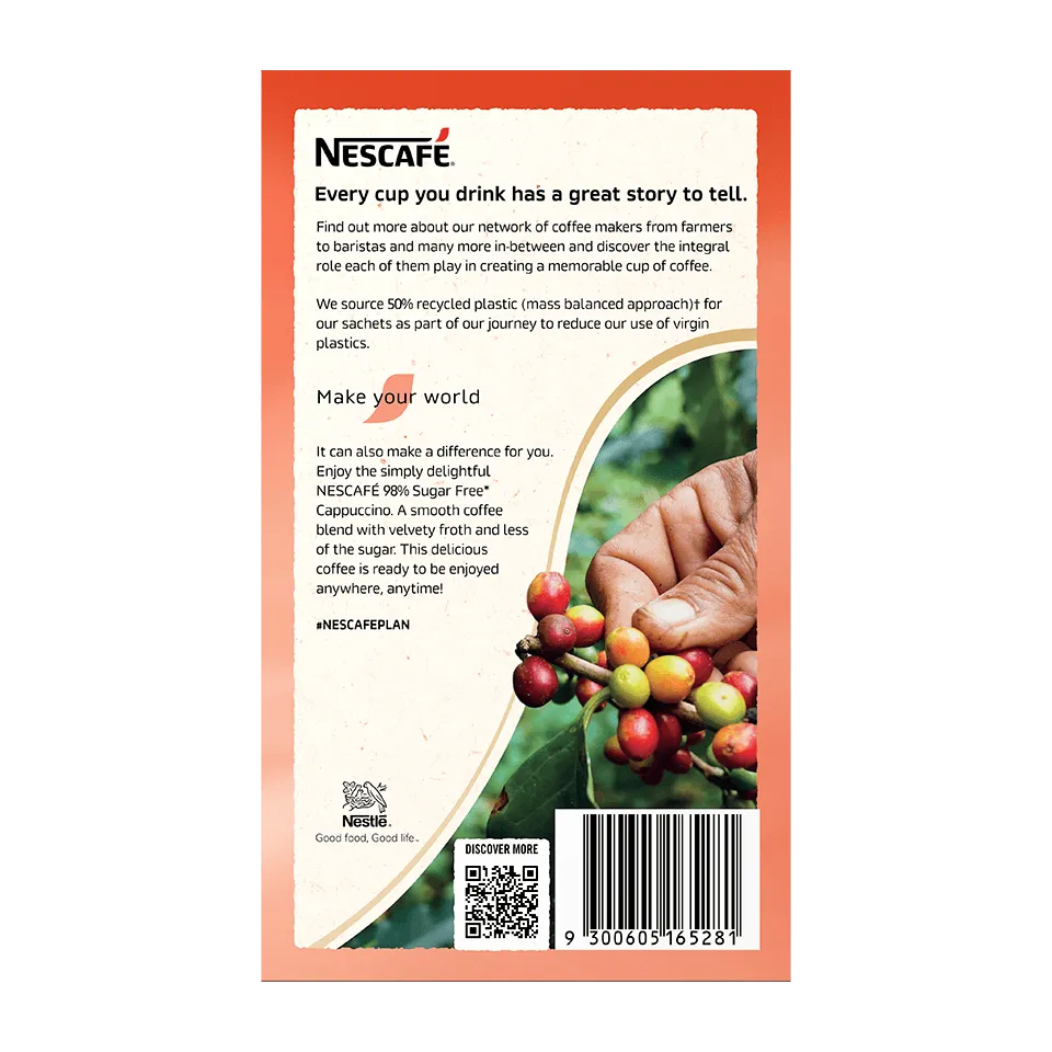 Nescafe 98% Sugar Free Cappuccino
