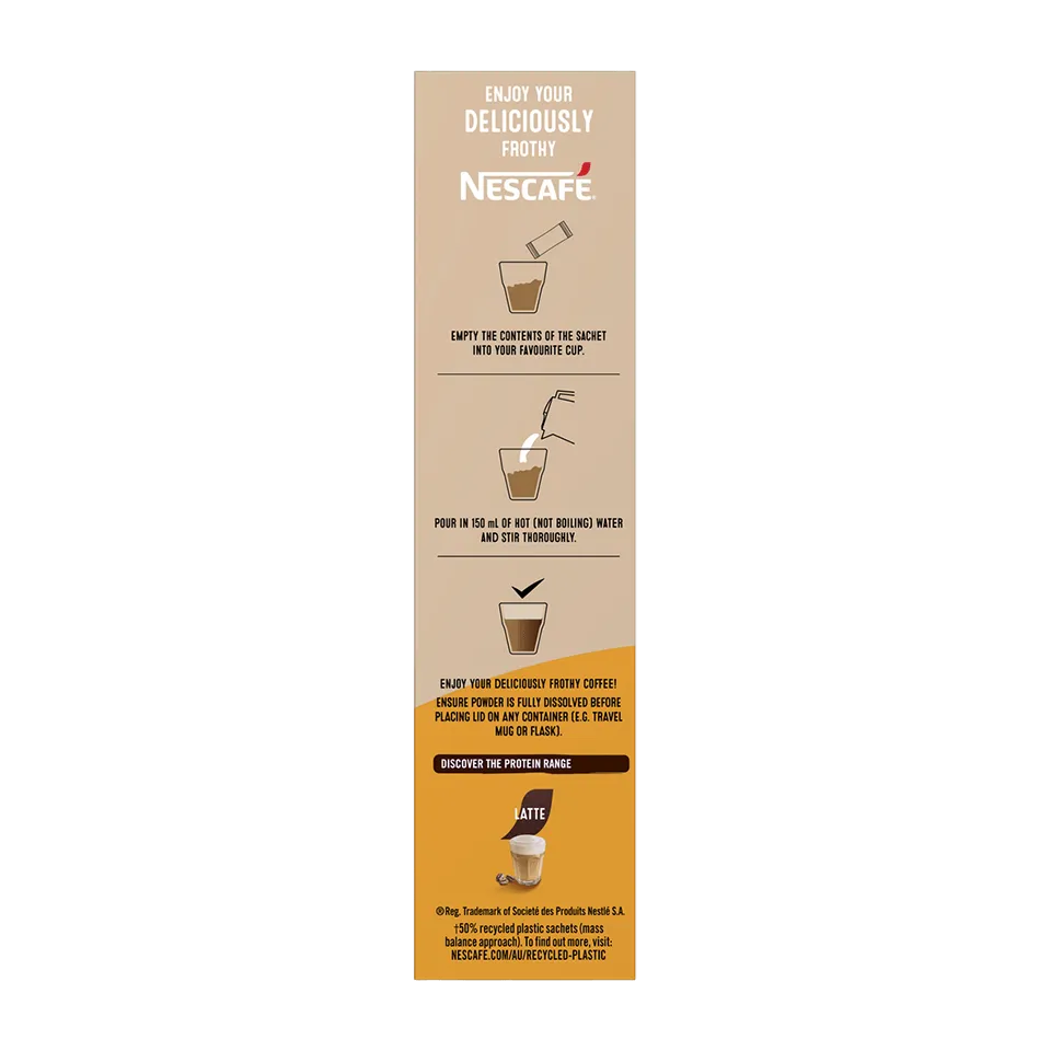 Protein Caramel Latte