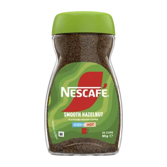 Nescafé Smooth Hazelnut flavoured coffee