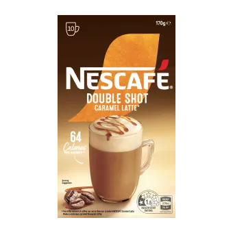 Images of Nescafe Double Shot Caramel Latte