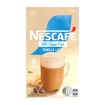 NESCAFÉ® Sugar Free Vanilla Latte Sachets