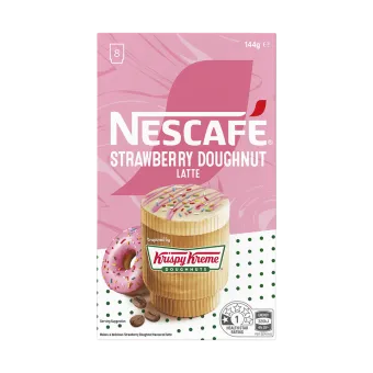 Images of Nescafe Strawberry Doughnut Latte