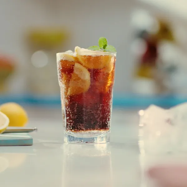 Iced coffee lemonade