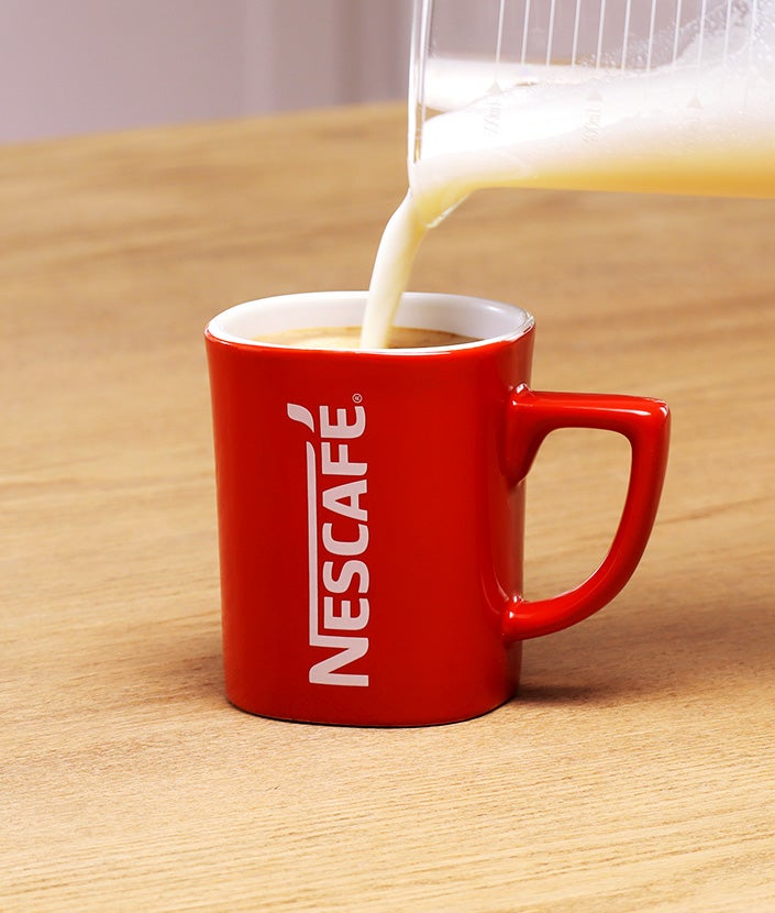 Klevų kava su pienu. 5 žingsnis
