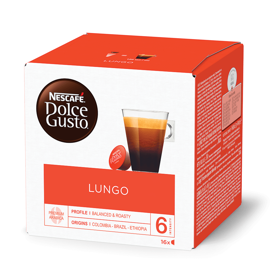 „Dolce Gusto Lungo“ kapsulės