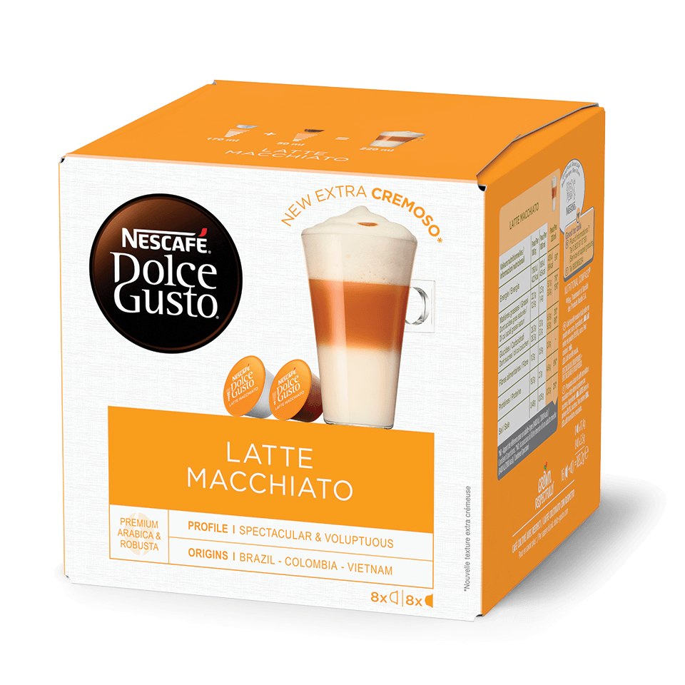 Dolce Gusto latte makiato kapsulas