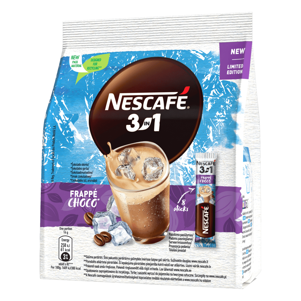 Nescafé 3-in-1 frappe choco kohv