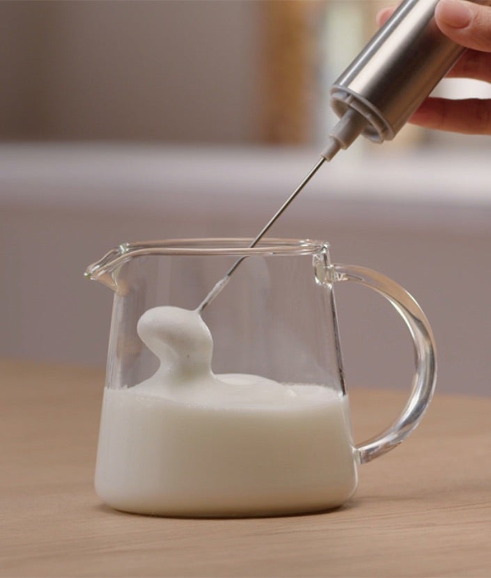 Latte macchiato glacé au caramel – Étape 3