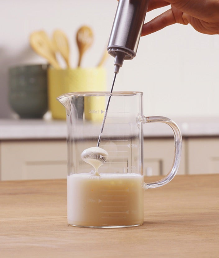 Latte vanillé au lait de soja – Étape 3