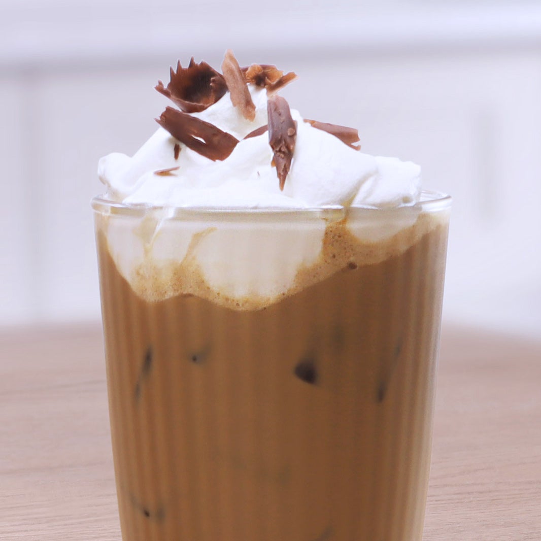 Recette de mocha frappé