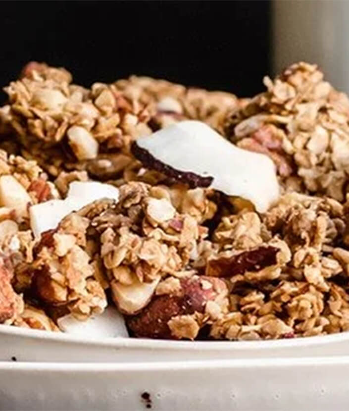 Cocosnoot Nescafé Granola recette