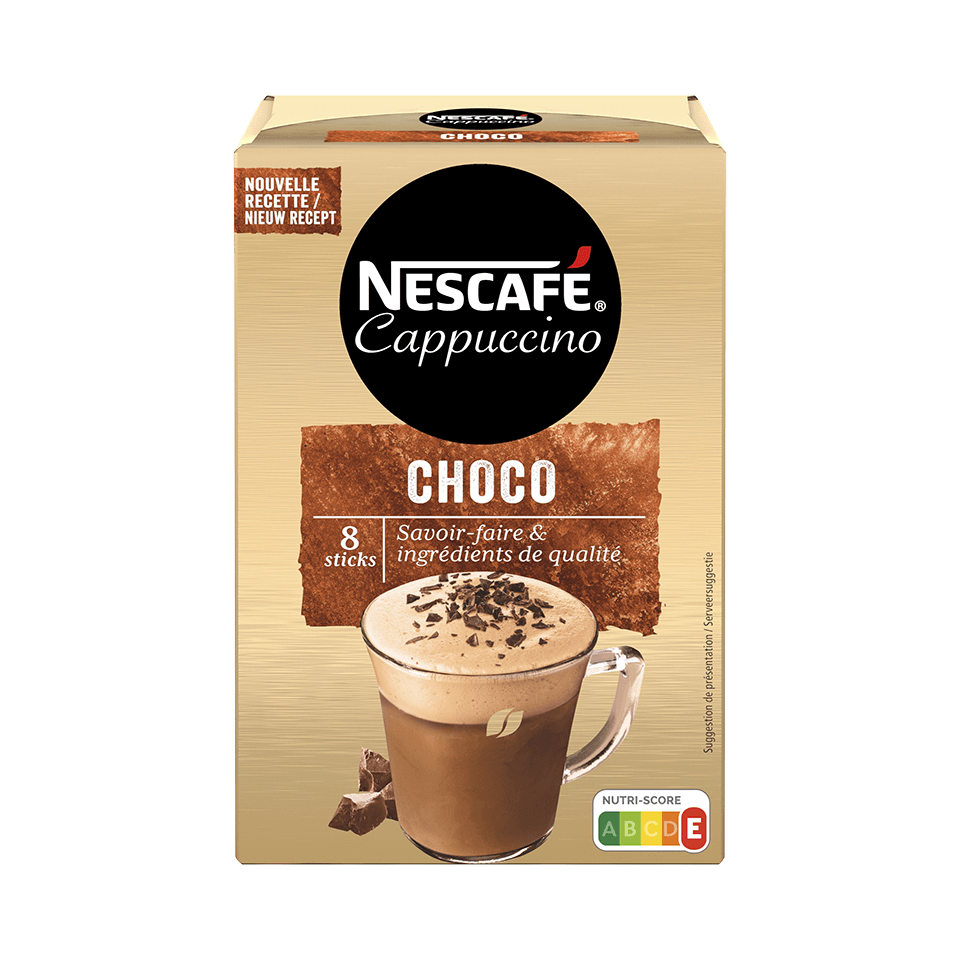 NESCAFÉ CHOCO CAPPUCCINO 8 STICKS