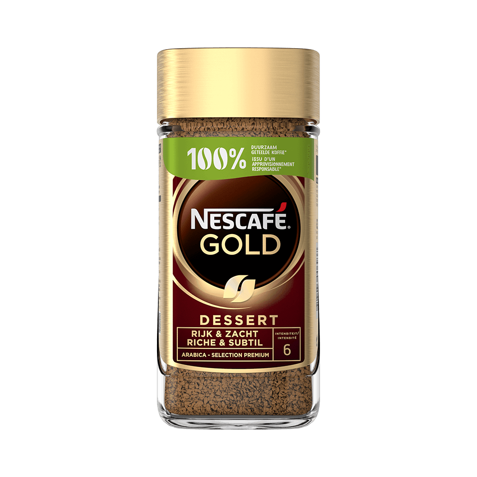 NESCAFE Café soluble Nescafé Gold Dessert, boîte de 25 sticks -  Caféfavorable à acheter dans notre magasin