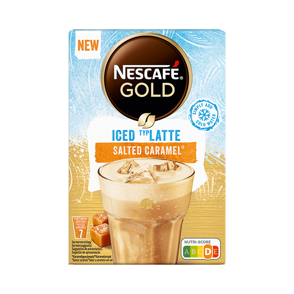NESCAFÉ Gold Iced Salted Caramel Latte
