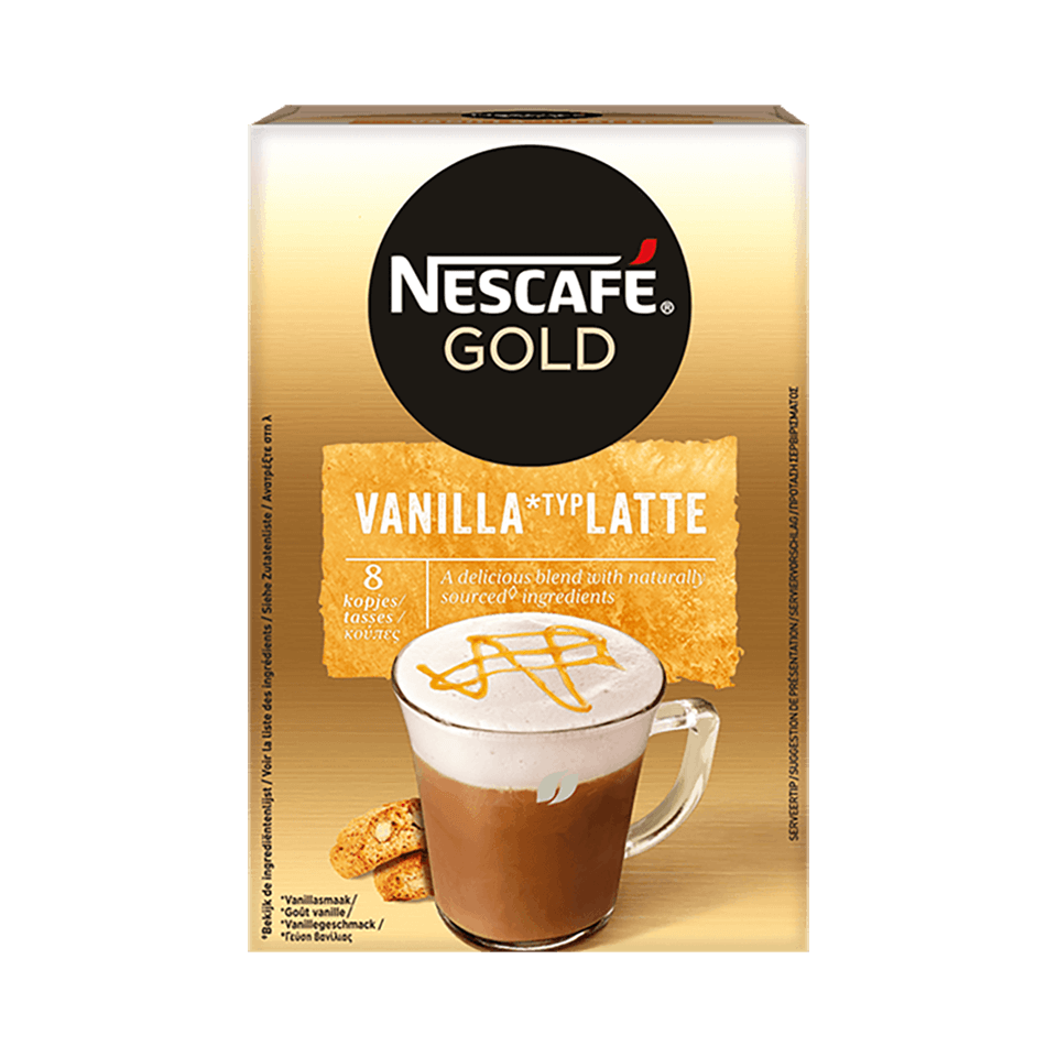 NESCAFÉ Vanilla Latte 8 sticks