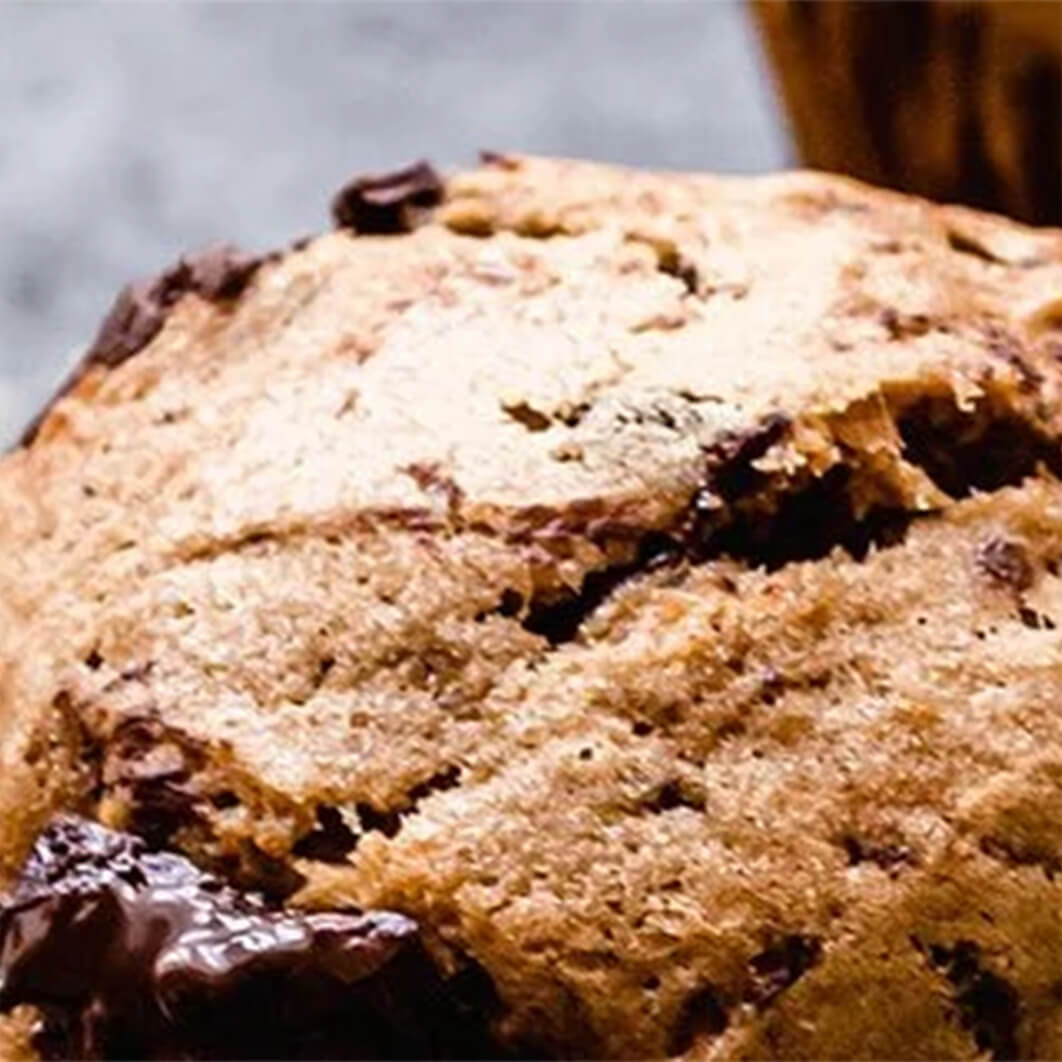 Chocolate chip coffee muffins