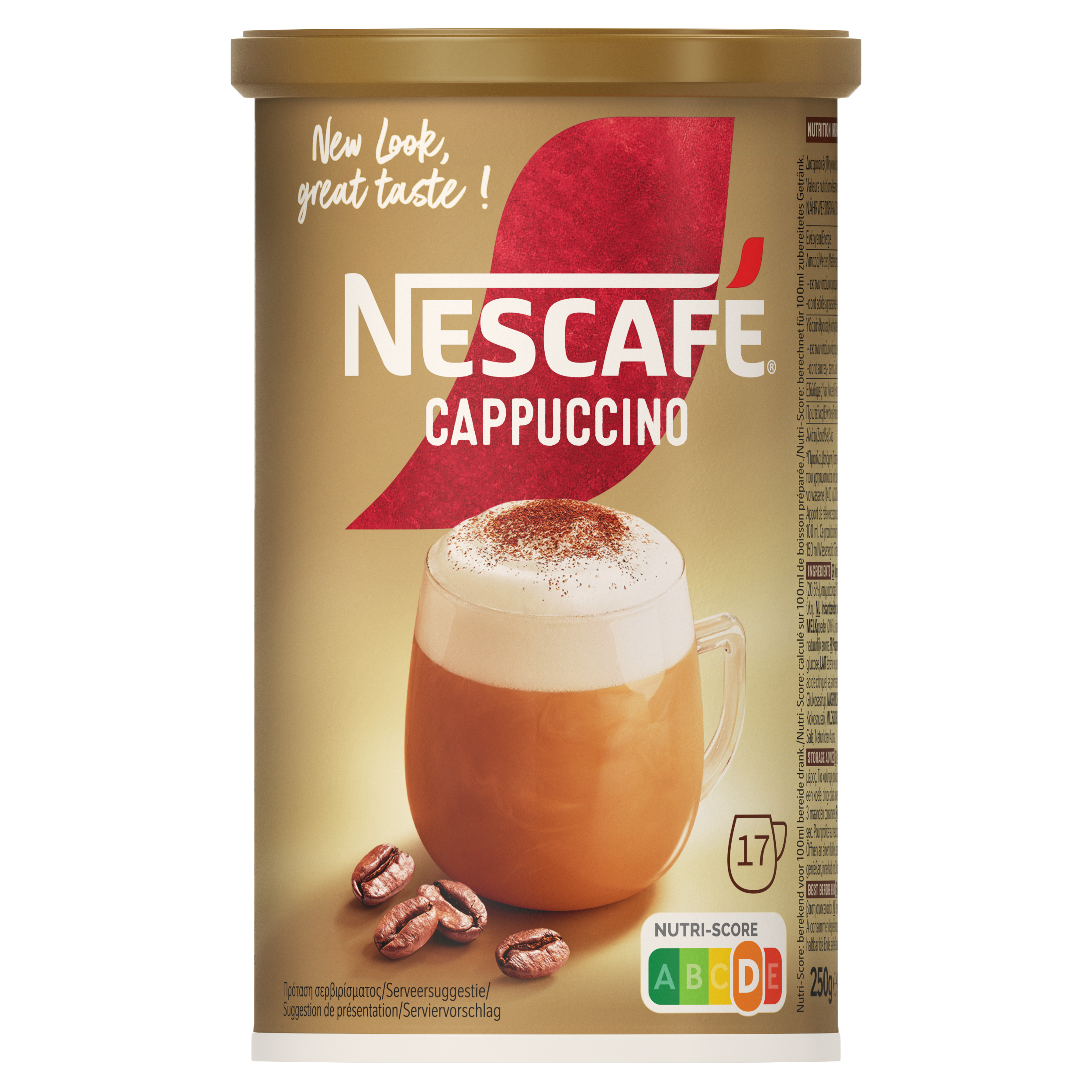 nescafé cappuccino jar