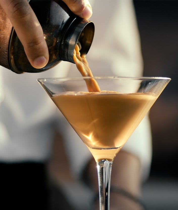 recette du martini espresso - étape 7